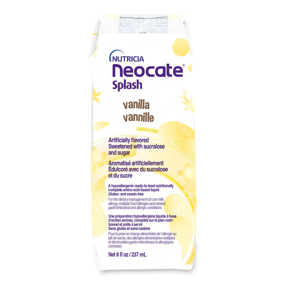 Nutricia Neocate® Splash Liquid Dietary Management of Cow Milk Allergy, Vanilla - Nutritionals and Feeding Supplies>Nutrit...