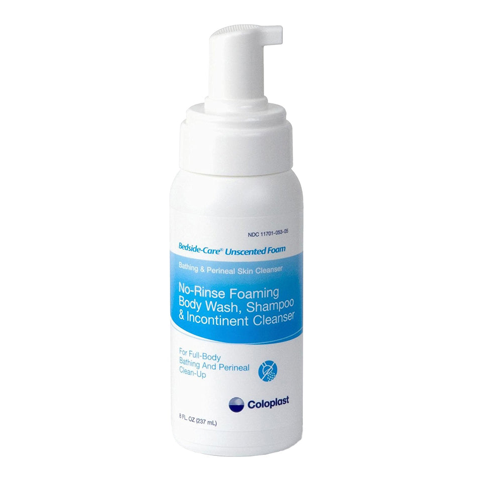 Bedside-Care Rinse-Free Shampoo and Body Wash, 8.1-ounce Pump Bottle, Unscented-Rinse-Free Shampoo and Body Wash Bedside-Care 8.1 oz. Pump Bottle Unscented