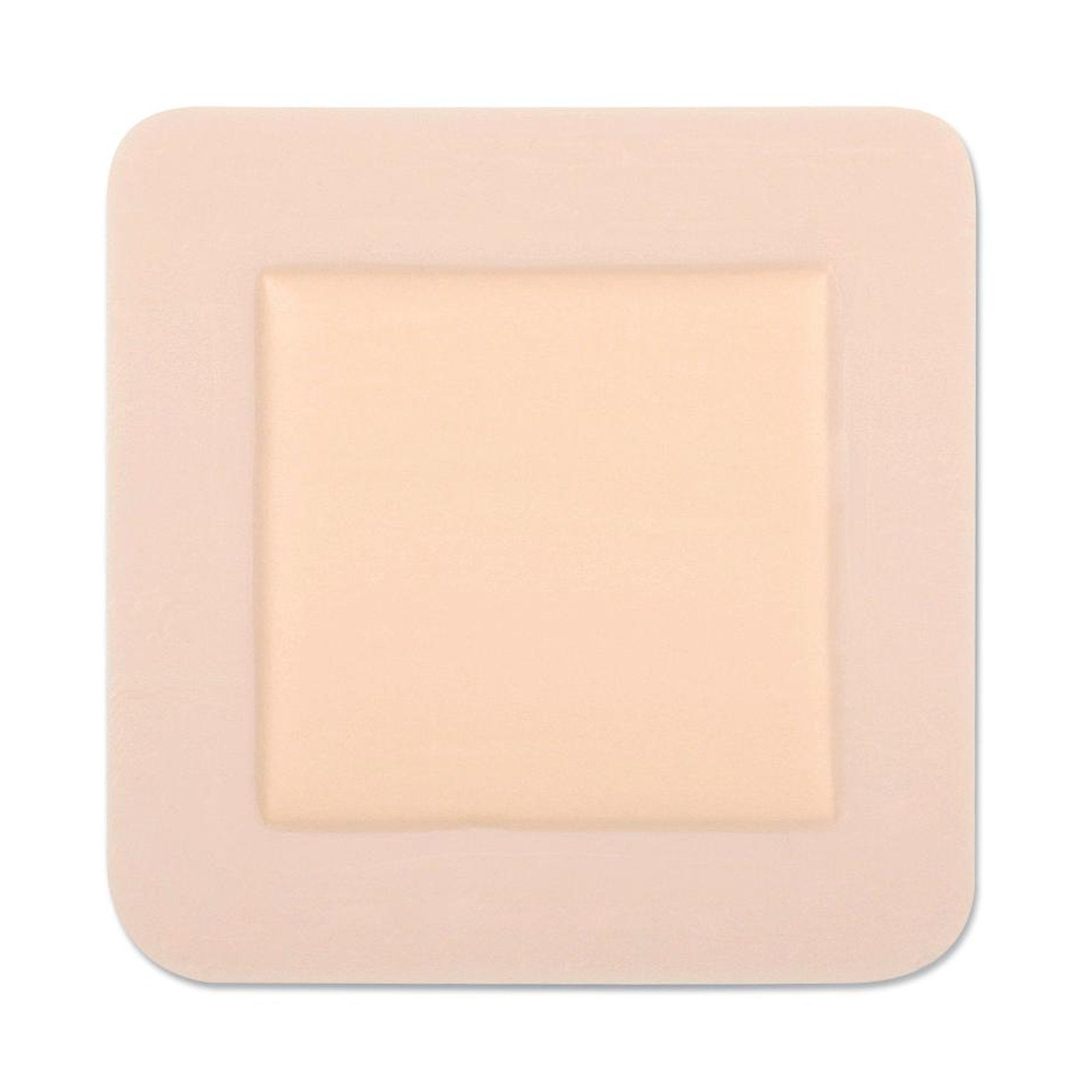 Optifoam Adhesive with Border Foam Dressing, 4 x 4 Inch-Foam Dressing Optifoam 4 X 4 Inch With Border Waterproof Backing Adhesive Square Sterile