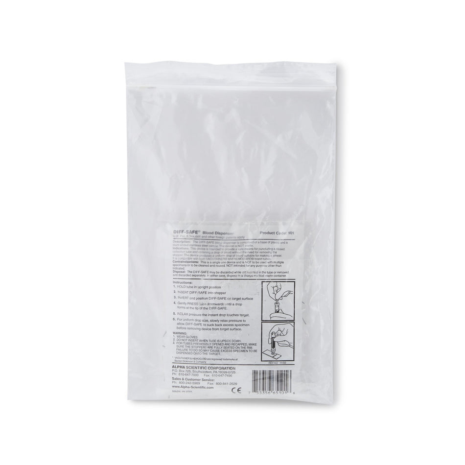 Diff-Safe Blood Dispenser for Blood Smears-Blood Dispenser DIFF-SAFE For Blood Smears