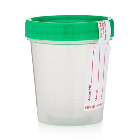 StatLab Specimen Container, 120 mL-Specimen Container 120 mL (4 oz.) Screw Cap Patient Information Sterile
