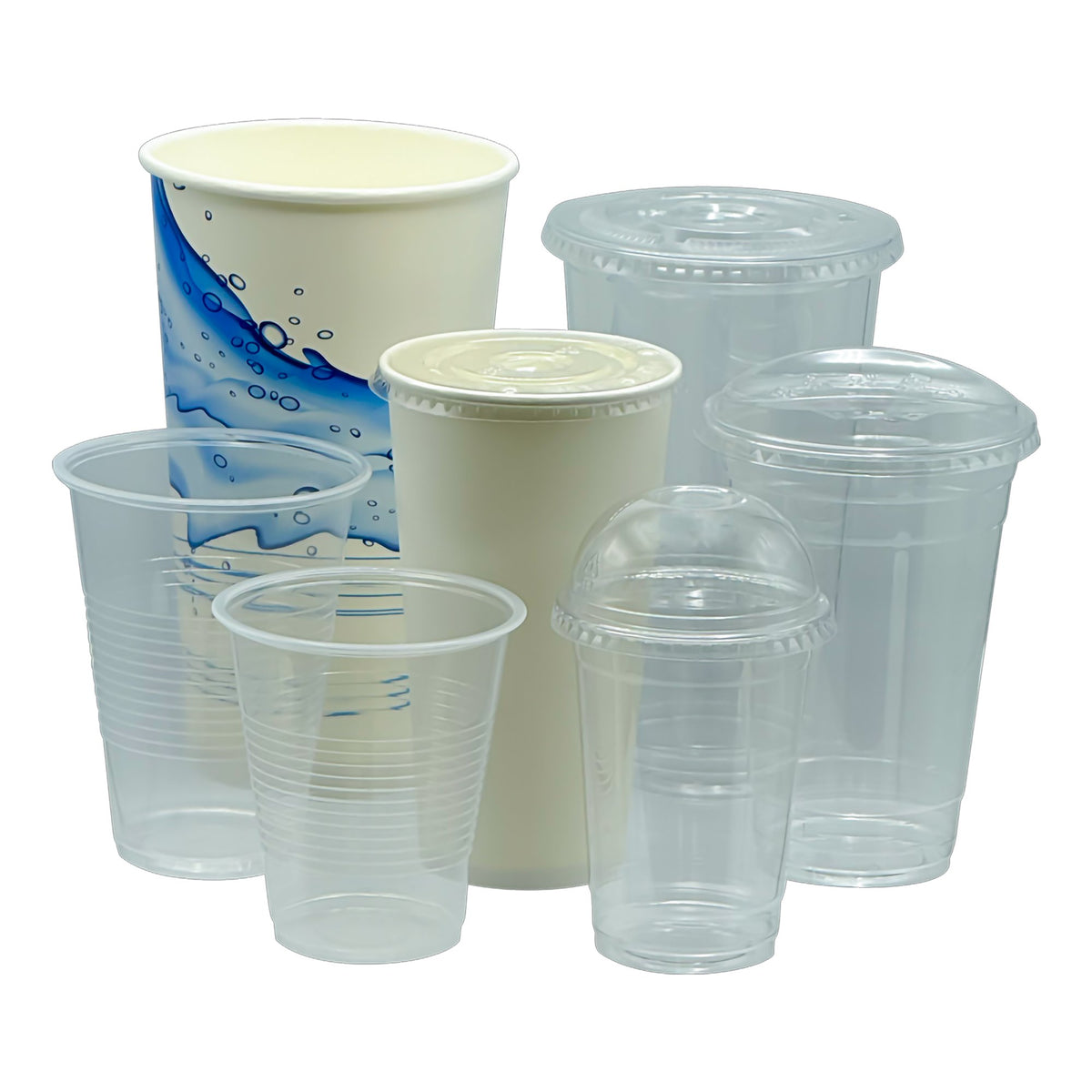 Lid Flat, With Straw Slot