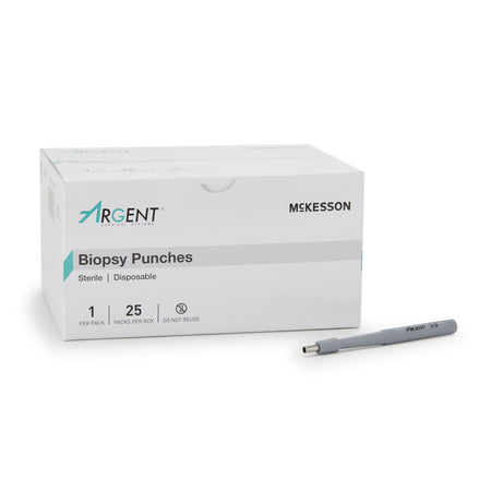 McKesson Argent Disposable Biopsy Punches, 3.0 mm-Biopsy Punch McKesson Argent Dermal 3 mm
