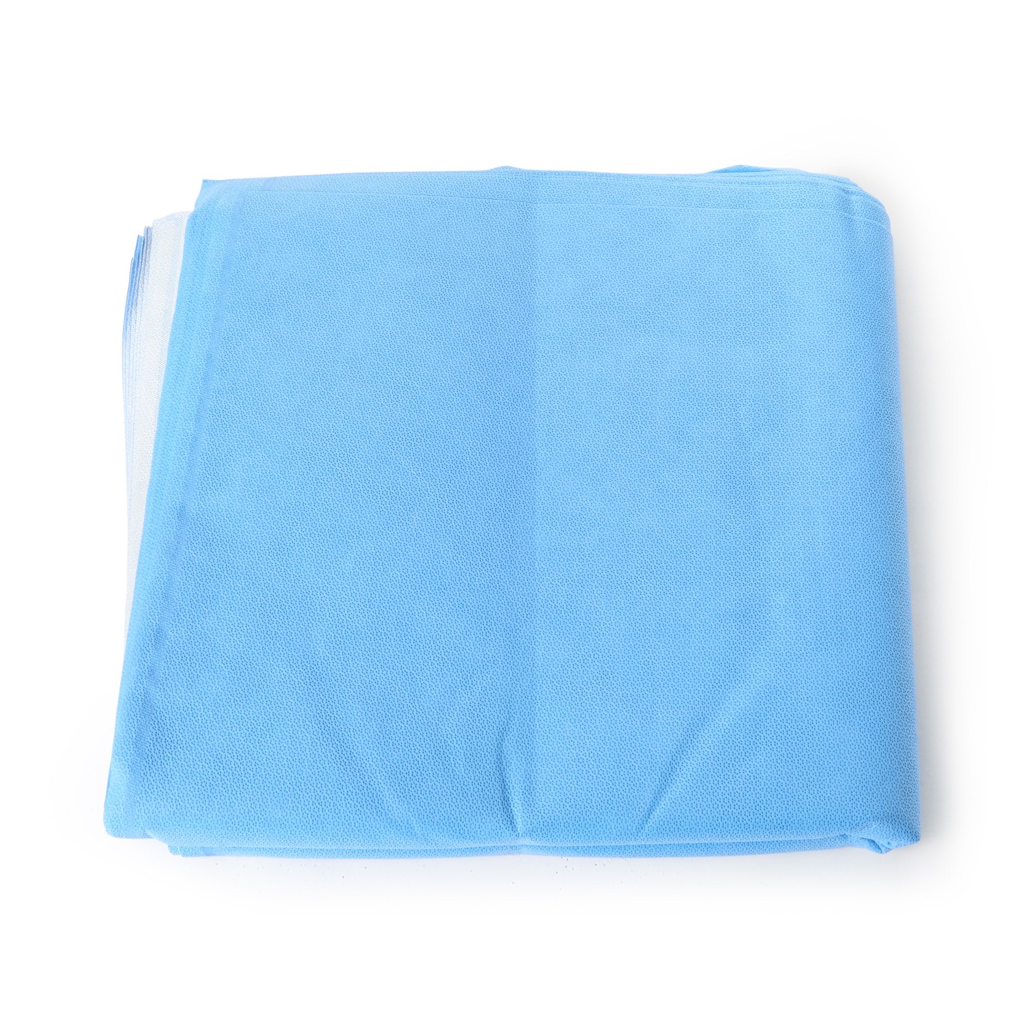 Quick Check H400 Sterilization Wrap, 36 x 36 Inch-QUICK CHECK* H400 Sterilization Wrap White / Blue 36 X 36 Inch Dual Layer SMS Polypropylene Steam / EO Gas / Hydrogen Peroxide