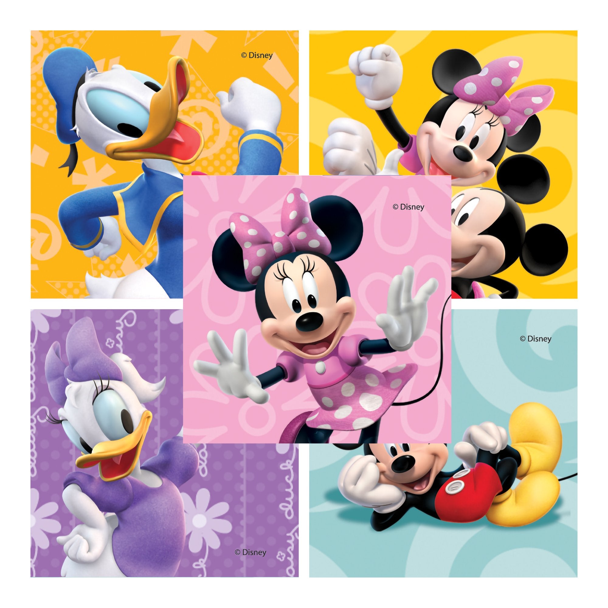 Medibadge KLS Mickey Mouse Clubhouse Stickers-Value Stickers 100 per Roll Mickey Mouse Clubhouse Value Sticker 1-5/8 Inch