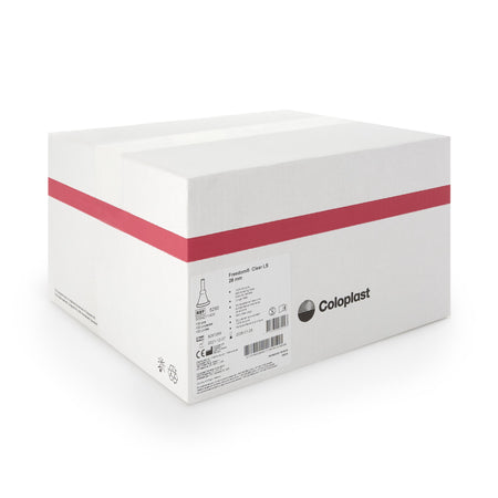 Coloplast Freedom Clear LS Male External Catheter, Medium-Male External Catheter Freedom Clear LS Self-Adhesive Seal Silicone Medium