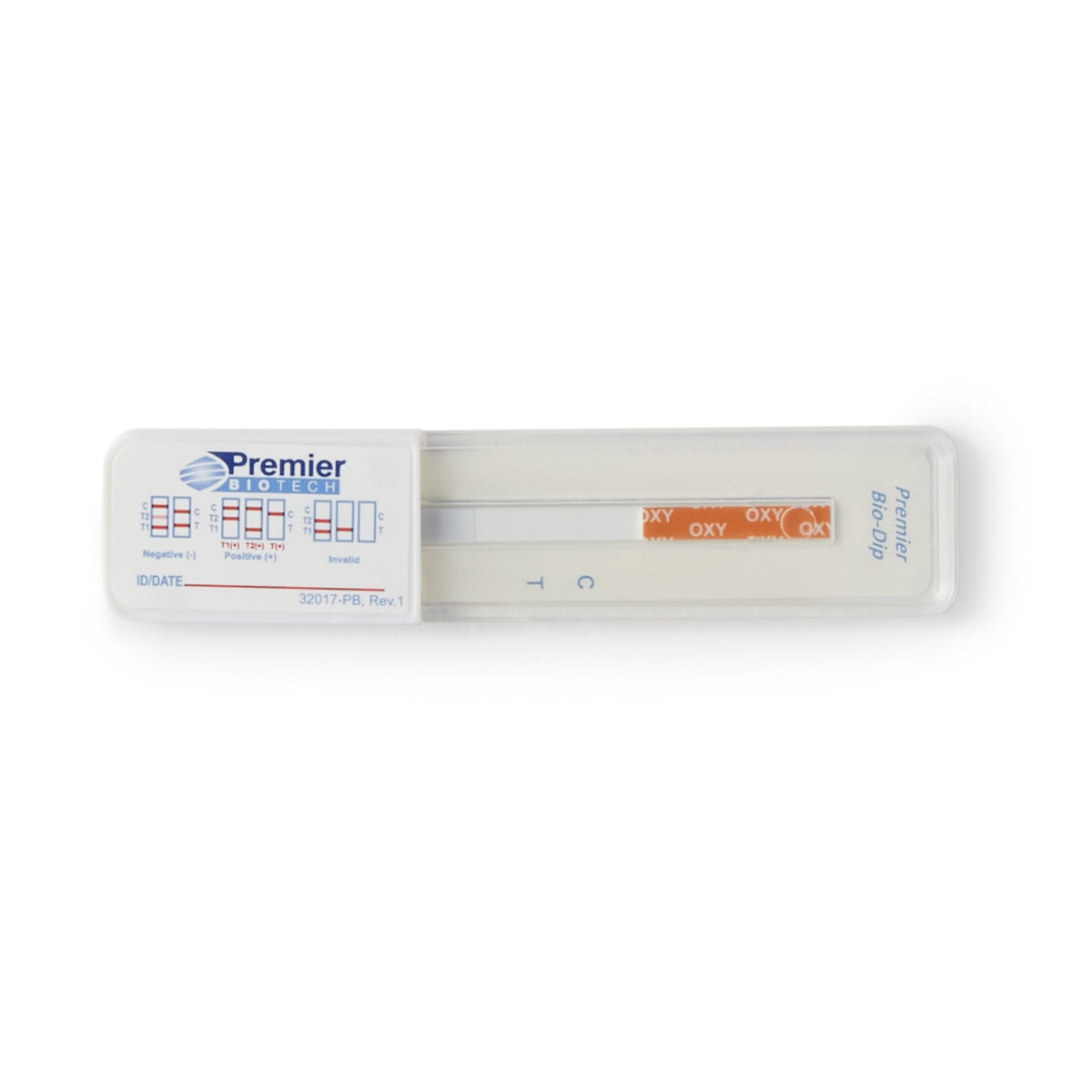 Premier Bio-Dip Single Drug (Oxycodone) Drugs of Abuse Test-Drugs of Abuse Test Kit Premier Bio-Dip Oxycodone (OXY) 25 Tests CLIA Waived