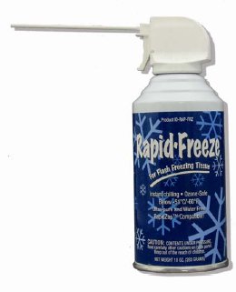 Rapid Freeze Histology Sample Freeze Spray, 10-ounce Aerosol Can-"Rapid Freeze Histology Sample Freeze Spray Trigger Spray, 10 oz. Aerosol Can For Histology Tissue Samples"