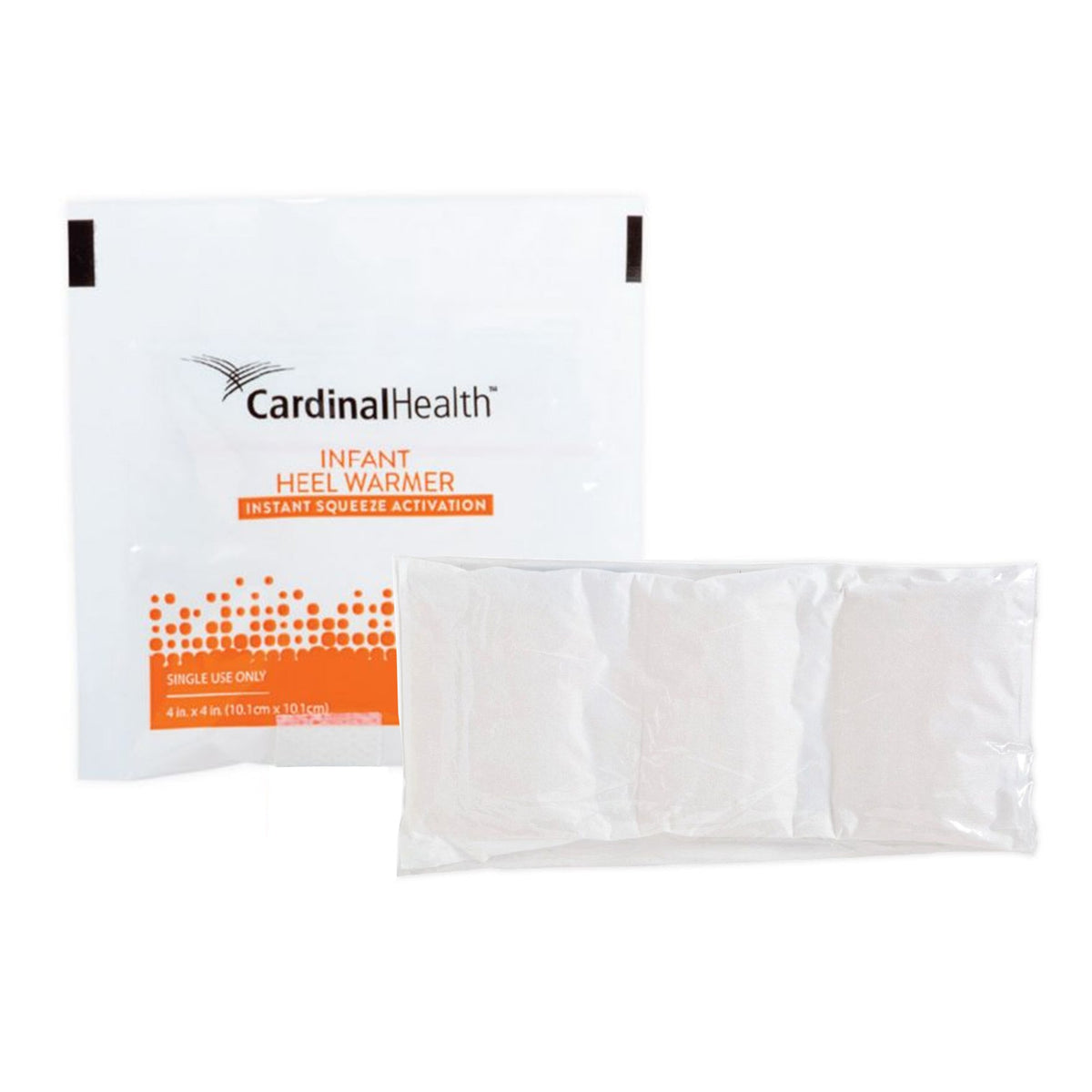 Cardinal Health Infant Heel Warmer-Instant Infant Heel Warmer Cardinal Health Heel One Size Fits Most Plastic Cover Disposable