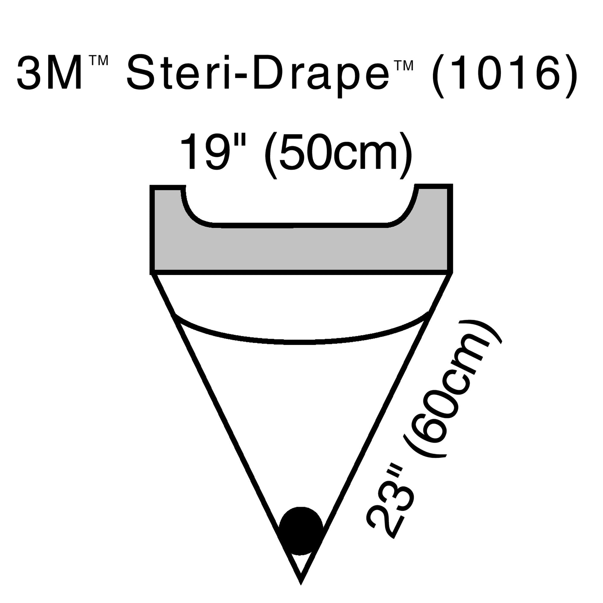 3M™ Steri-Drape™ Sterile Irrigation Pouch Surgical Drape, 19 x 23 Inch - Textiles>Procedure Drapes and Sheets>Drape Sheets...