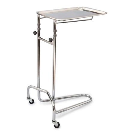 McKesson Mayo Instrument Stand, California Style, 37 53 Inch-Mayo Instrument Stand McKesson Hand Operated Double Post California Style Medium Tray