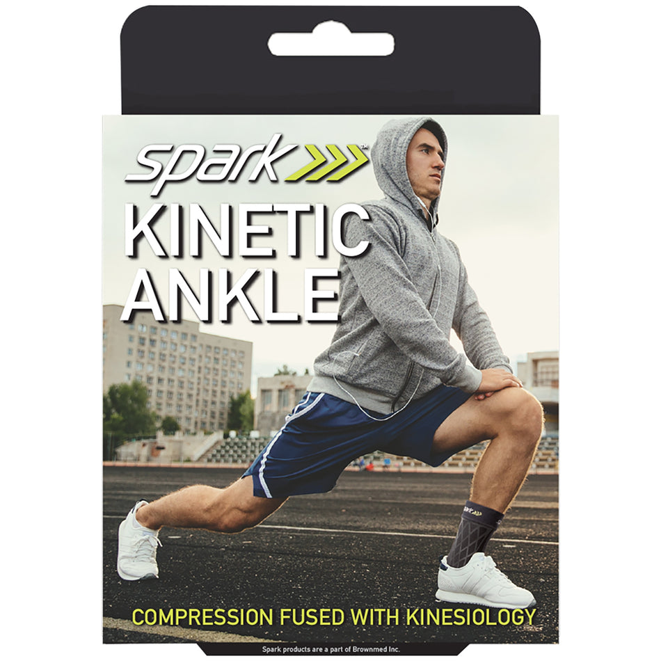 Spark Ankle Support, Large-Ankle Support Spark Kinetic Large Pull-On Left or Right Foot