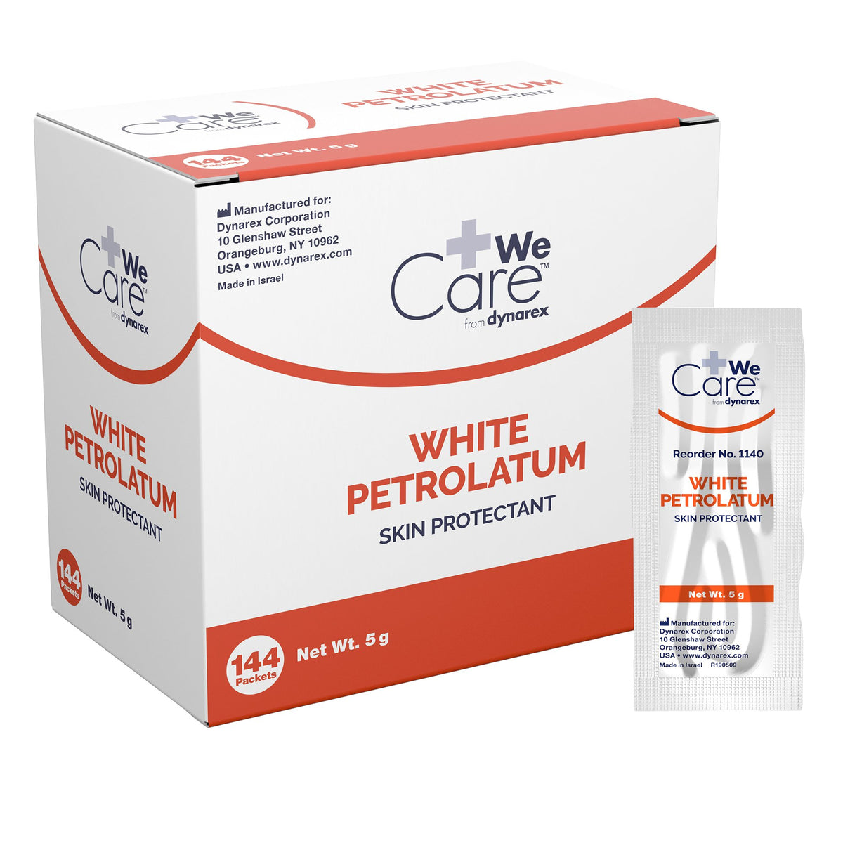 WeCare Petroleum Jelly-Petroleum Jelly WeCare 5 Gram Individual Packet NonSterile