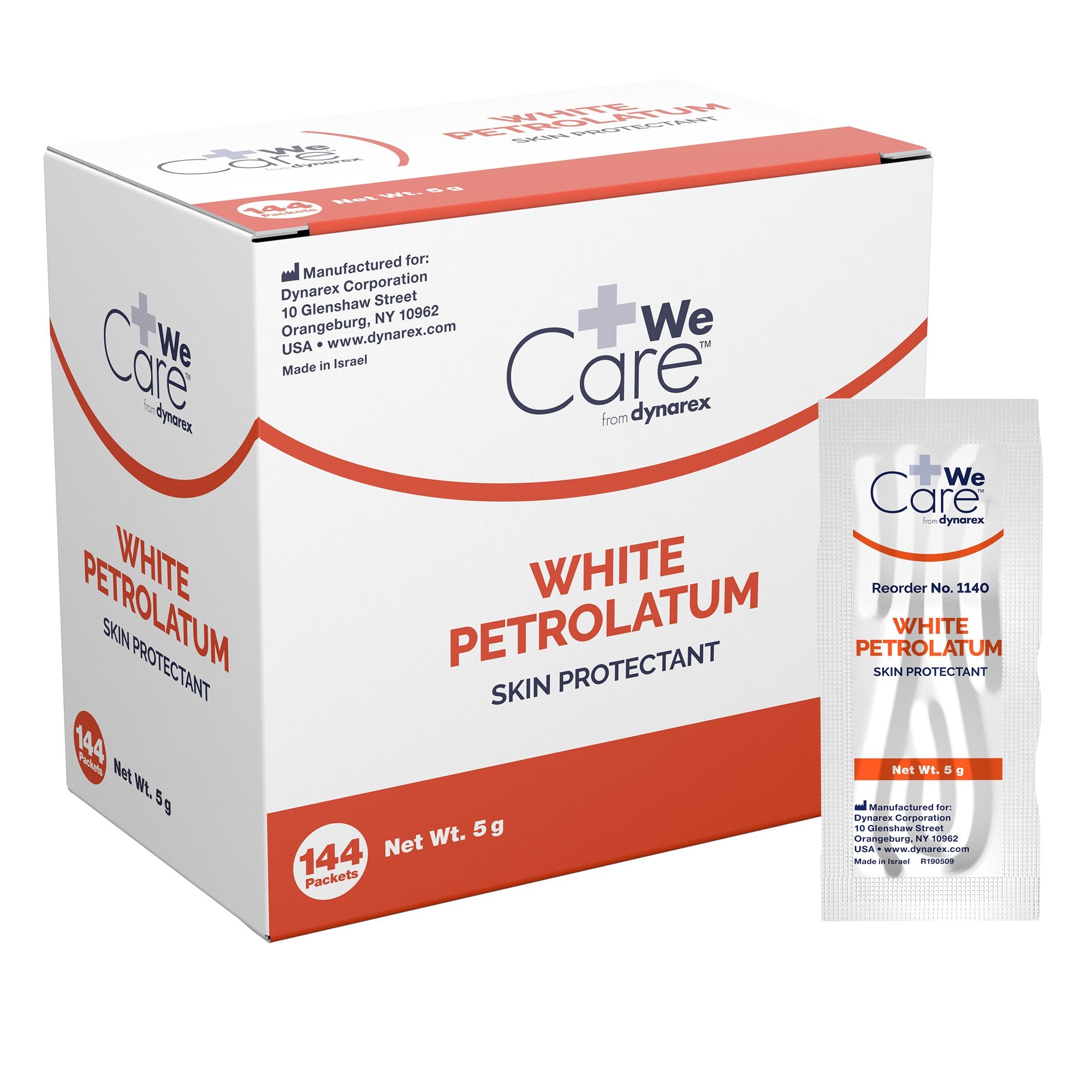 WeCare Petroleum Jelly-Petroleum Jelly WeCare 5 Gram Individual Packet NonSterile