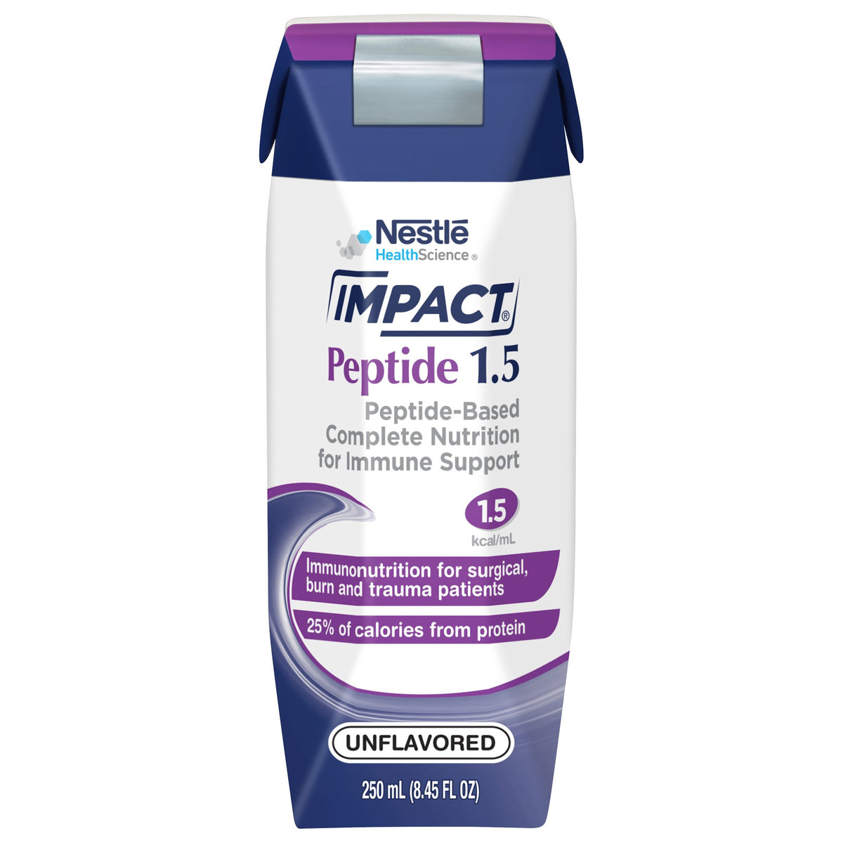 Impact® Peptide 1.5 Ready to Use Tube Feeding Formula, 8.45 oz. Carton - Nutritionals and Feeding Supplies>Nutritionals>Or...