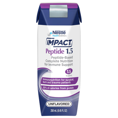 Impact® Peptide 1.5 Ready to Use Tube Feeding Formula, 8.45 oz. Carton - Nutritionals and Feeding Supplies>Nutritionals>Or...