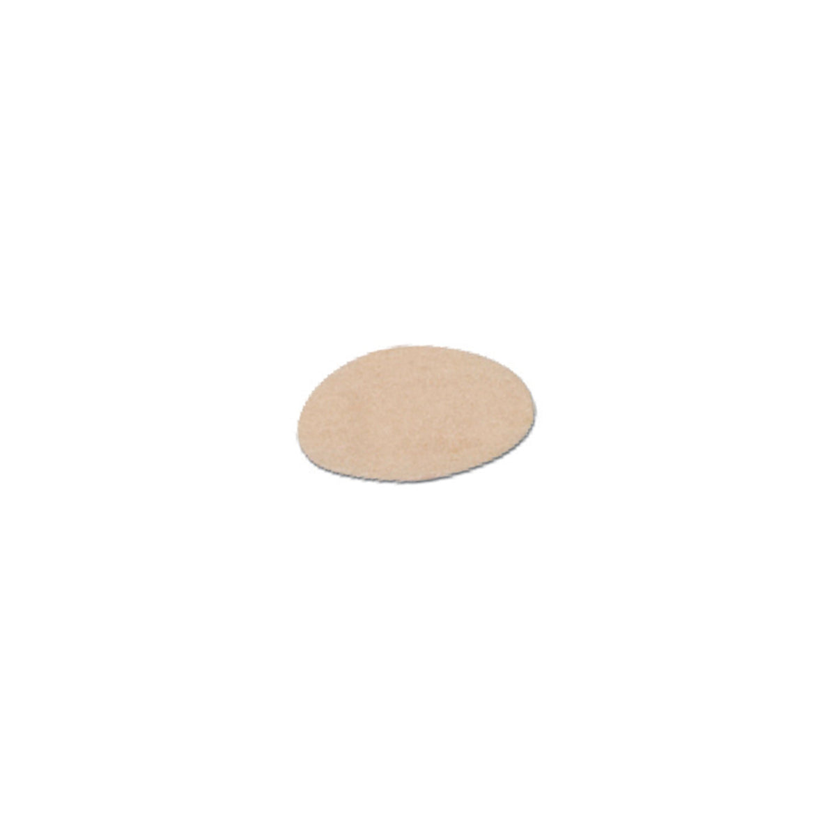 Flex-Band Oval Adhesive Strip, 1 x 1 Inch-Adhesive Strip Flex-Band 1 X 1-1/4 Inch Fabric Oval Tan Sterile