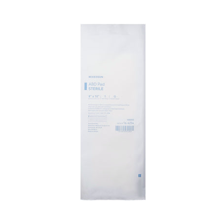 McKesson Sterile Abdominal Pad, 8 x 10 Inch-Abdominal Pad McKesson 8 X 10 Inch Sterile 1 per Pack
