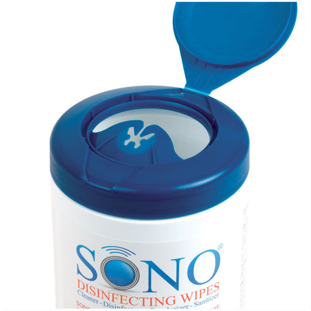 Sono® Premoistened Surface Disinfectant Cleaner Wipes - Housekeeping>Cleaners and Disinfectants - Advanced Ultrasound Solu...