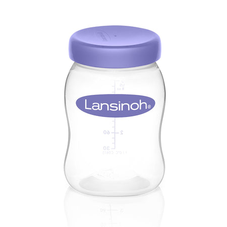 Lansinoh Baby Bottle, 5-ounce capacity-Baby Bottle Lansinoh 5 oz. Polypropylene