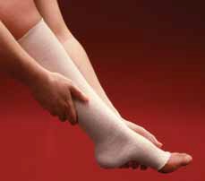 Tensoshape� Pull On Elastic Tubular Support Bandage, Medium-Elastic Tubular Support Bandage Tensoshape� 13-7/10 X 15-1/5 Foot Below Knee Pull On Tan NonSterile Size C / D Standard Compression