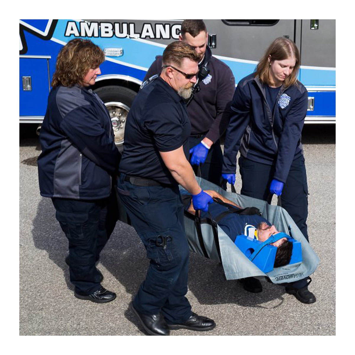 The MegaMover® 1500 Transfer Sheet, 40 x 80 Inch, 1,000-lb. Capacity - Ambulatory Equipment>Transfer Equipment>Transfer Sh...