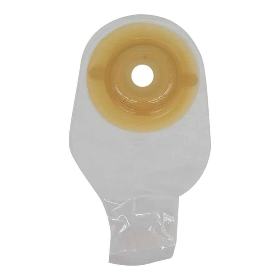 Ostomy Pouch Safe n Simple™ One-Piece System 12 Inch Length Convex, Pre-Cut 1 Inch Stoma Drainable - Ostomy>Ostomy Pouches...