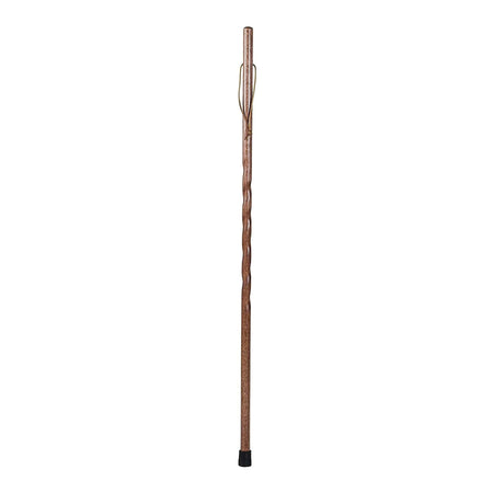 Brazos Twisted Oak Backpacker Handcrafted Walking Stick, 58-Inch Height-Walking Stick Brazos Twisted Backpacker Wood 58 Inch Height Red Oak