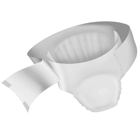 ProCare Unisex Adult Incontinence Brief, Heavy Absorbency, White, 2-XL - Incontinence>Adult Briefs and Protective Undergar...