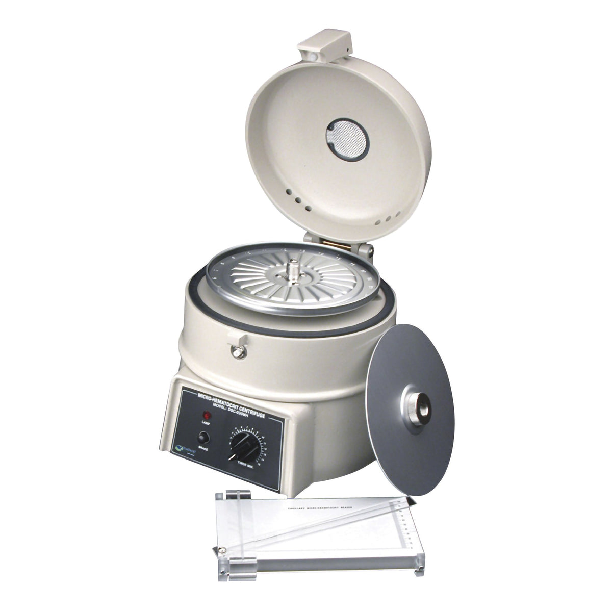 McKesson 24 Place Microhematocrit Centrifuge-"Microhematocrit Centrifuge McKesson 24 Place Horizontal Rotor Fixed Speed 12,000 RPM"