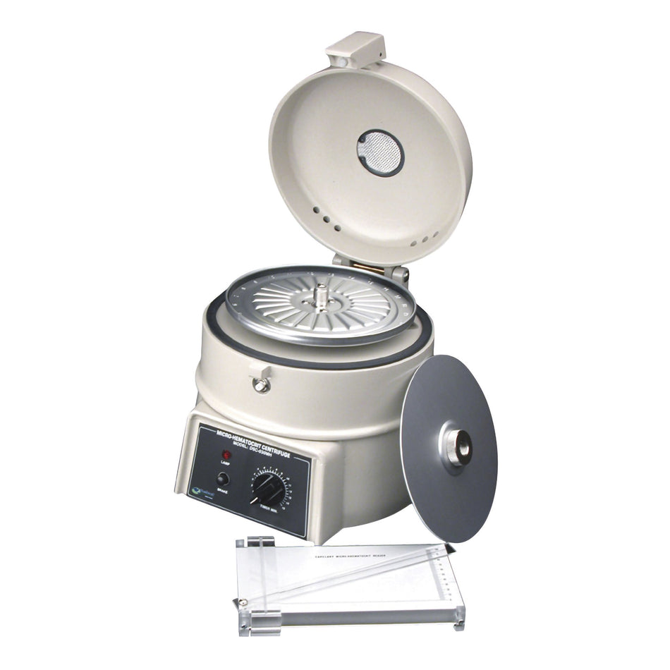 McKesson 24 Place Microhematocrit Centrifuge-"Microhematocrit Centrifuge McKesson 24 Place Horizontal Rotor Fixed Speed 12,000 RPM"
