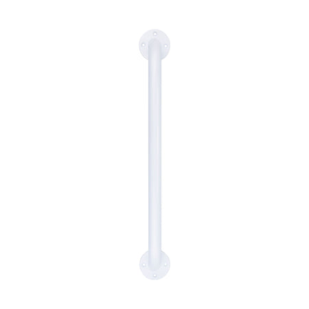McKesson Wall Grab Bar, White Steel, 18-Inch Length - Ambulatory Equipment>Safety and Grab Bars - McKesson Brand