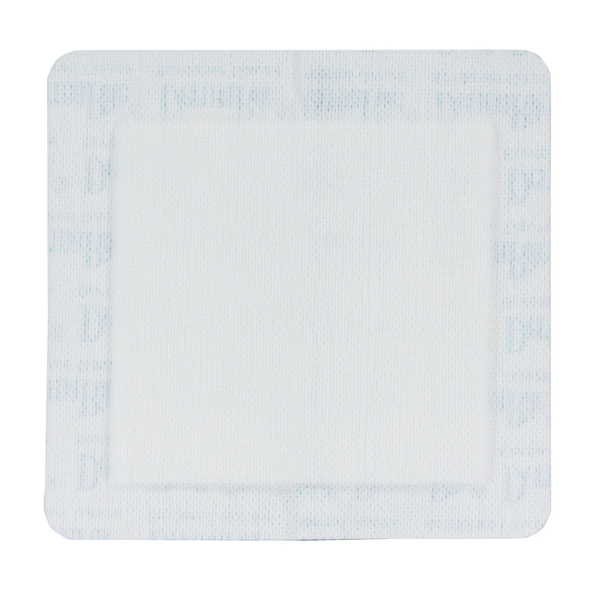 DermaRite Sterile Gauze Adhesive Dressing, 4 x 5 Inch-Island Dressing DermaRite Bordered Gauze 4 X 5 Inch Rectangle Sterile