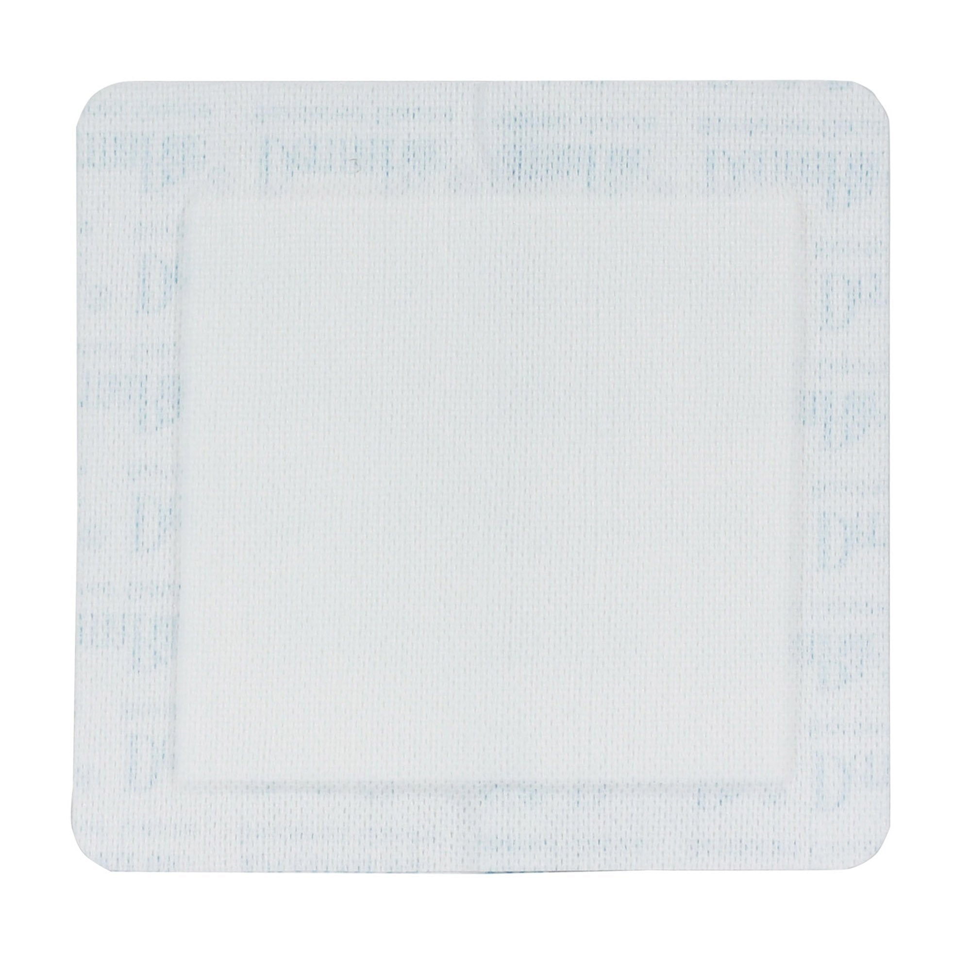 DermaRite Sterile Gauze Adhesive Dressing, 4 x 5 Inch-Island Dressing DermaRite Bordered Gauze 4 X 5 Inch Rectangle Sterile