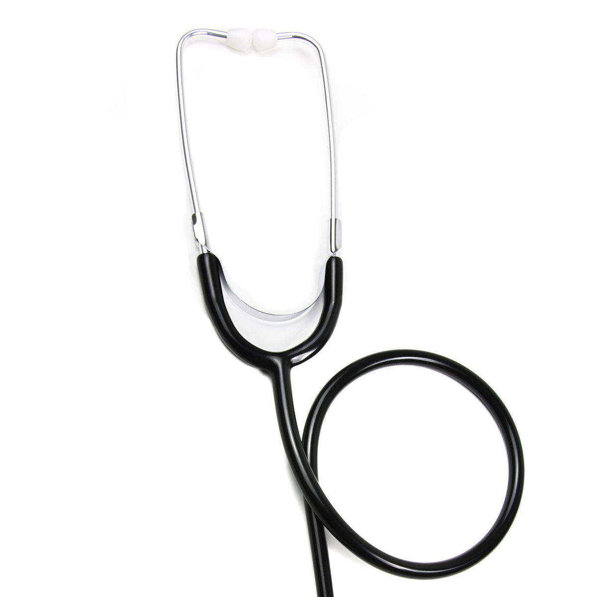 McKesson Basic Classic Stethoscope-General Exam Stethoscope McKesson Black 1-Tube 22 Inch Tube Double Sided Chestpiece
