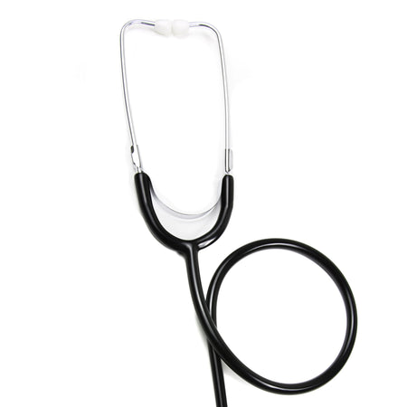 McKesson Basic Classic Stethoscope-General Exam Stethoscope McKesson Black 1-Tube 22 Inch Tube Double Sided Chestpiece