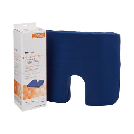 McKesson Compressed Coccyx Cushion, 18 x 14 x 3 Inch - Body Pressure Relief and Positioning>Chair Pads - McKesson Brand