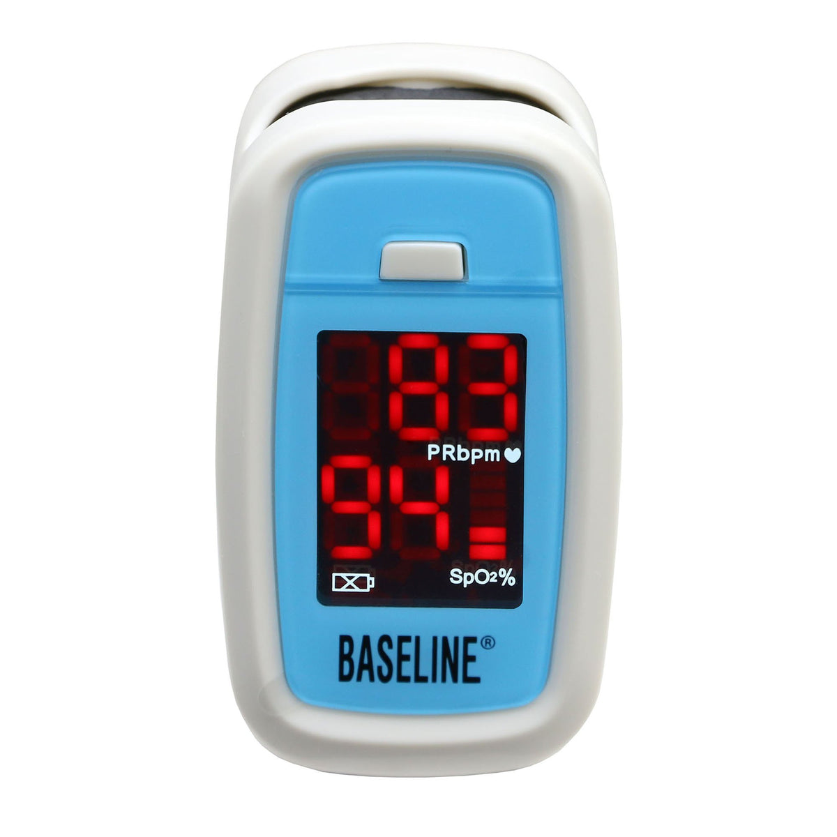 FEI Baseline Fingertip Pulse Oximeter, Battery Operated Visible Alarm-Fingertip Pulse Oximeter Baseline Adult