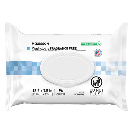 McKesson Fragrance Free Personal Cleansing Wipe, Nonflushable - Personal Hygiene>Skin Care>Personal Wipes - McKesson Brand