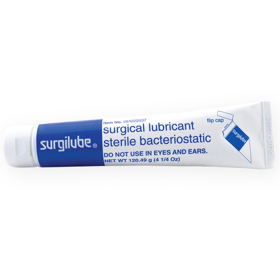 Surgilube Lubricating Jelly 4.25-oz Tube-Lubricating Jelly - Carbomer free Surgilube 4.25 oz. Tube Sterile