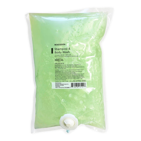 McKesson Shampoo and Body Wash Dispenser Refill Bag 2000 mL, Cucumber Melon - Personal Hygiene>Hair Care>Shampoos - McKess...