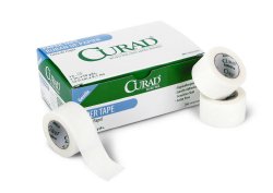 Curad® Medical Tape-Medical Tape Curad® White 1 Inch X 10 Yard Paper NonSterile
