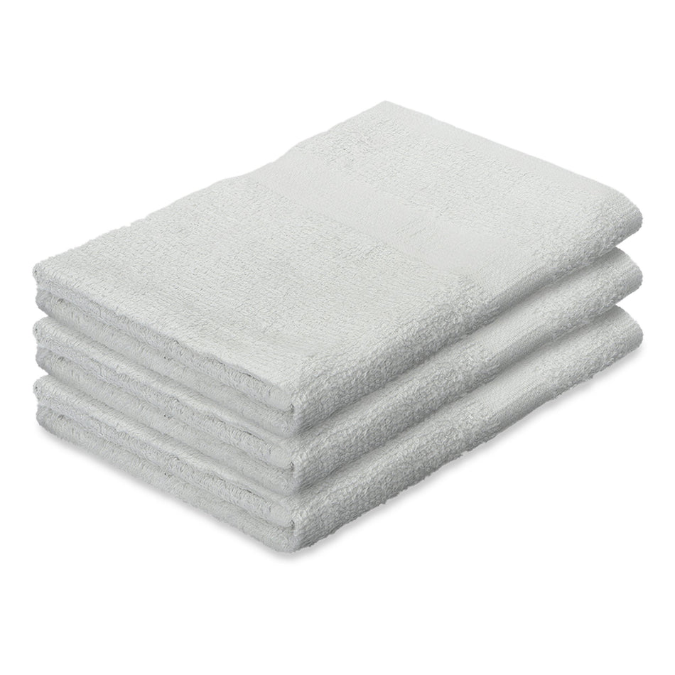 White Bath Towel, 20 x 40 Inch-Bath Towel 20 X 40 Inch White