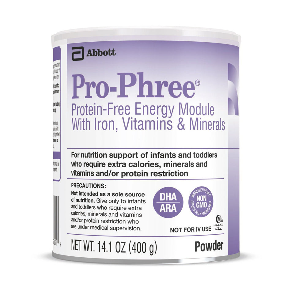 Pro-Phree� Protein-Free Energy Module with Iron, Vitamins & Minerals Powder, 14.1-ounce can-Pediatric Oral Supplement Pro-Phree� Unflavored 14.1 oz. Can Powder Protein-Free / Iron / Vitamins / Minerals