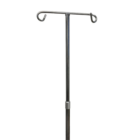 IV Stand Floor Stand 2 Hooks 4 Legs with Casters - IV Therapy>IV Poles - McKesson Brand