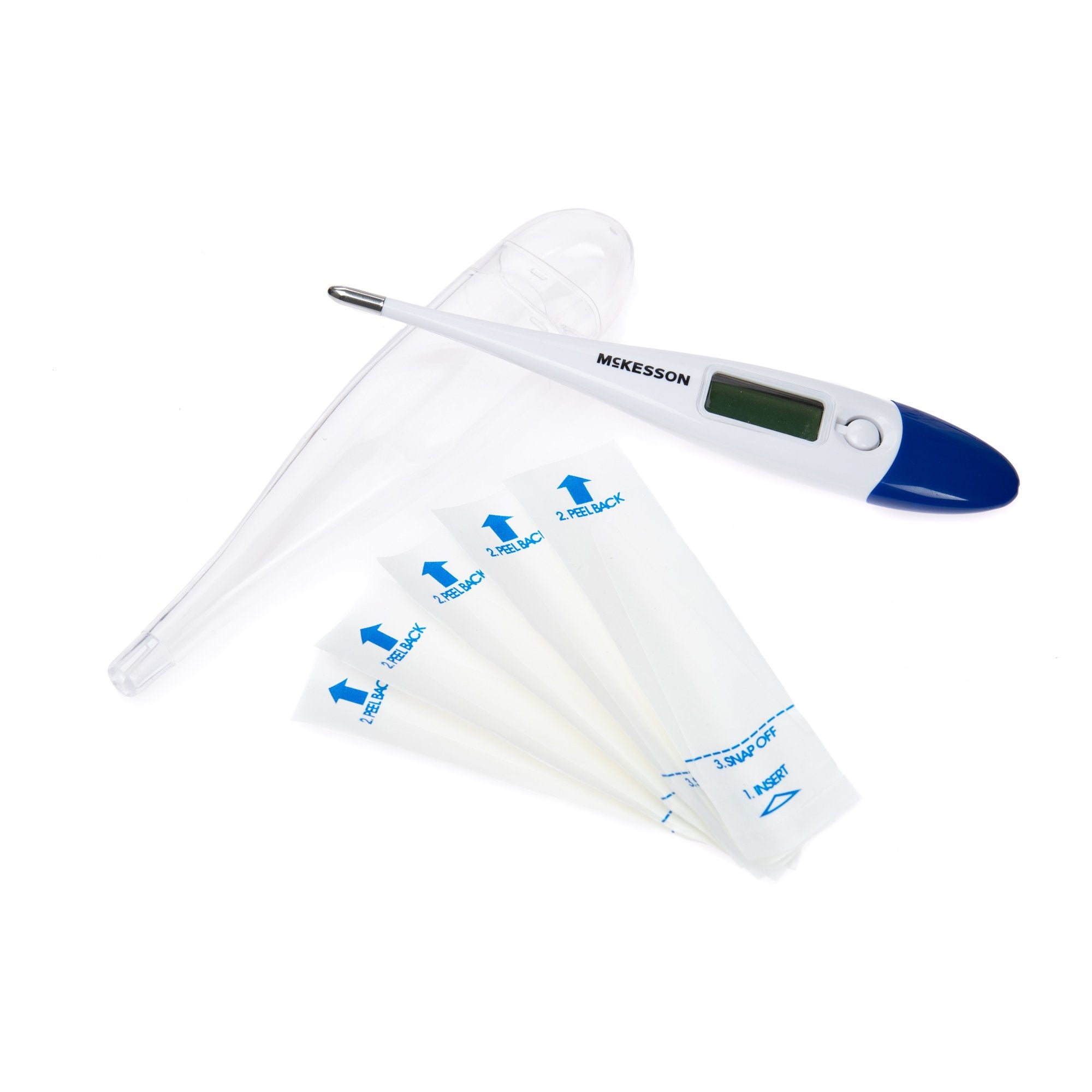 McKesson Digital Oral Thermometer-Digital Stick Thermometer McKesson Oral Probe Handheld