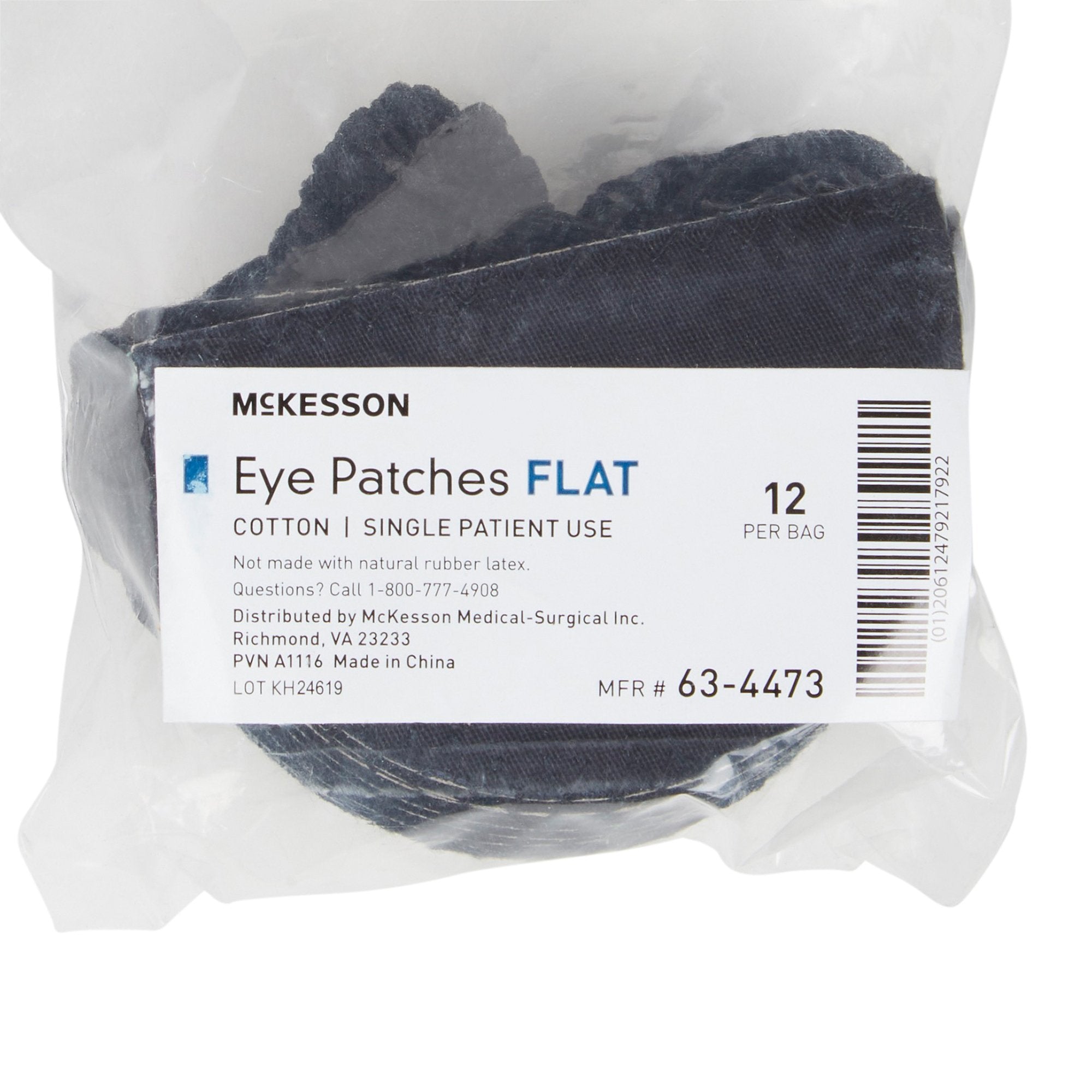 McKesson Flat Eye Patch, One Size Fits Most-Eye Patch McKesson