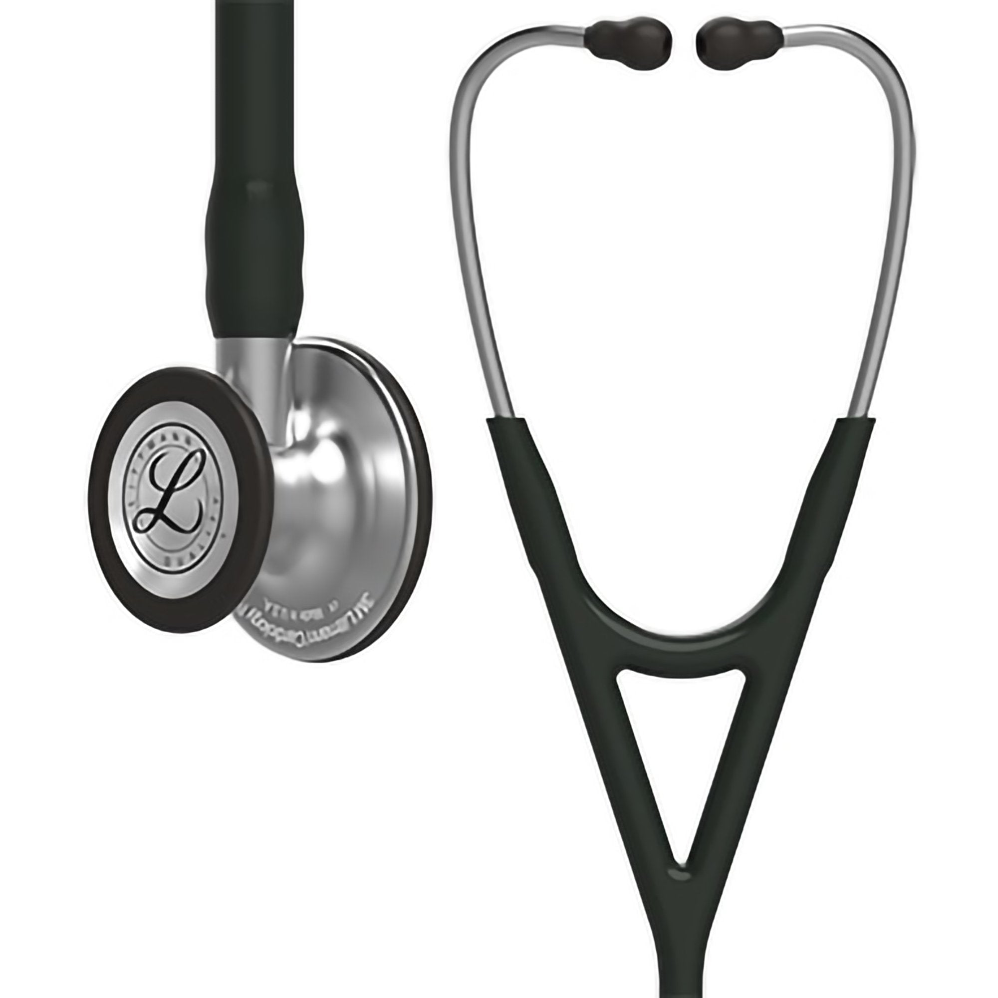 3M Littmann Cardiology IV Cardiology Stethoscope-Cardiology Stethoscope 3M Littmann Cardiology IV Black 1-Tube 22 Inch Tube Convertible Chestpiece