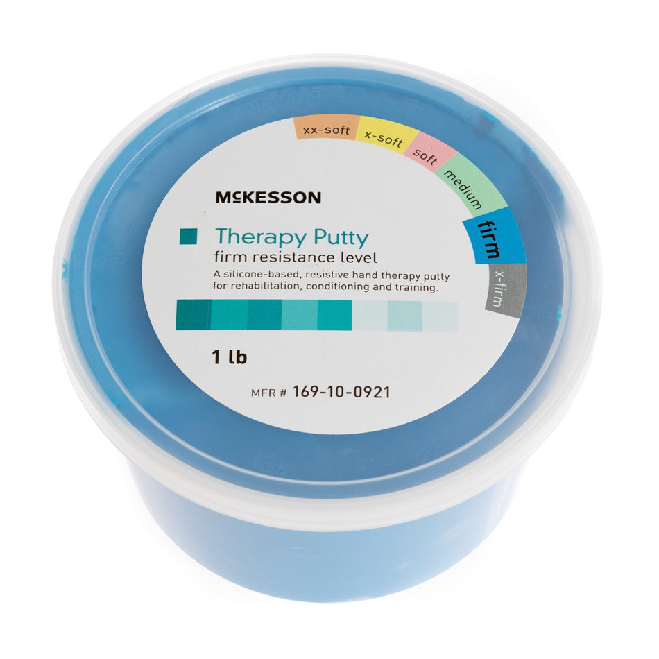 McKesson Therapy Putty, Blue, Firm, 1 lb.-Therapy Putty McKesson Firm 1 lb