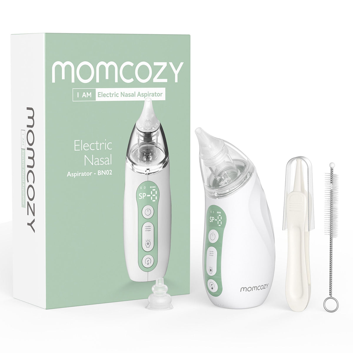 Momcozy Nasal Aspirator for Babies - Drainage and Suction>Suction Instruments>Ear Nose and Throat Suction - Root Technolog...